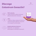 Colostrum Junior z czarnym bzem 30 saszetek - Genactiv