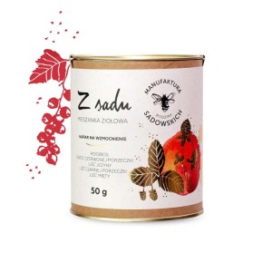 Herbata ziołowa Z sadu 50 g - Manufaktura Rodziny Sadowskich