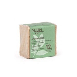 Mydło z Aleppo 12% oleju laurowego 180 g - Najel