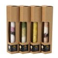 Sól do kąpieli w fiolce Pomarańcza z goździkiem 75 g - Miodowa Mydlarnia