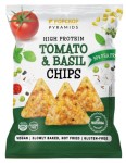 Chrupki piramidki proteinowe o smaku pomidora z bazylią bezglutenowe 60 g - Popcrop