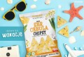 Chrupki piramidki proteinowe o smaku sera i cebuli 60 g - POPCROP