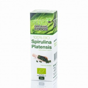 BIO Spirulina Platensis 400 tabletek - Bio Organic Foods