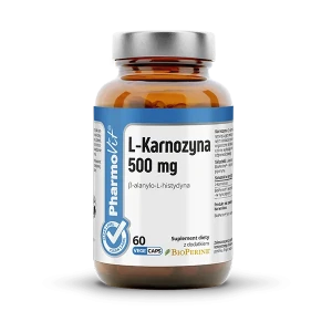 L-Karnozyna 500 mg 60 kapsułek - PharmoVit