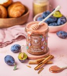 Miód ze śliwką i cynamonem 430 g - Pasieki Rodziny Sadowskich