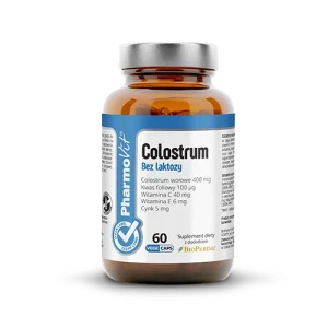 Colostrum bez laktozy 60 kapsułek - PharmoVit