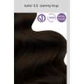 Trwała farba do włosów 3.0 ciemny brąz - FlowerTint