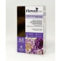 Trwała farba do włosów 6.0 ciemny blond - FlowerTint