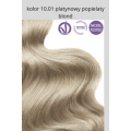 Trwała farba do włosów 10.01 platynowy popielaty blond - FlowerTint