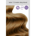Trwała farba do włosów 7.03 średni złoty blond - FlowerTint
