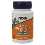 Zinc Picolinate Cynk pikolinian 50 mg 60 kapsułek - Now