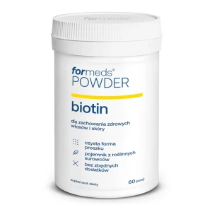 Biotin biotyna proszek 60 porcji - ForMeds Powder