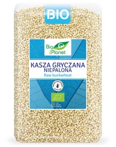 Kasza gryczana niepalona bezglutenowa BIO 1 kg - Bio Planet 
