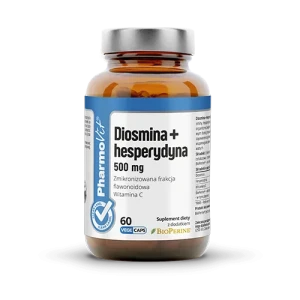Diosmina + Hesperydyna 500 mg 60 kapsułek - PharmoVit