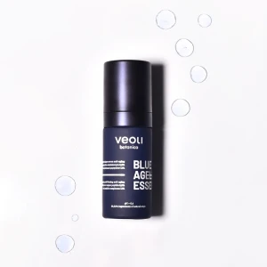 Wypełniająco-ujędrniające serum anti-aging z czystym peptydem miedziowym 0,5% i kompleksami peptydów 11% Blue Ageless Essence 30 ml - Veoli Botanica