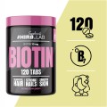 Biotin (D-biotyna) 10 mg 120 tabletek - Hiro.Lab