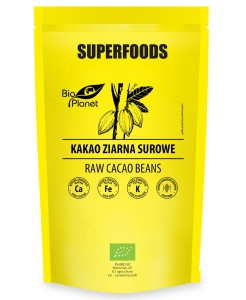 Kakao ziarna surowe BIO 200 g - Bio Planet