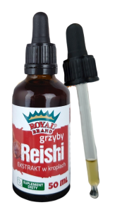 Ekstrakt z grzybów Reishi 50 ml - Royal Brand
