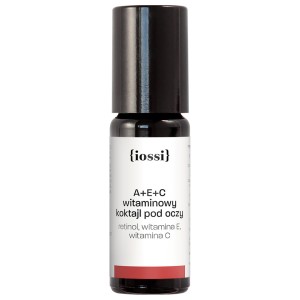 A+E+C Witaminowy koktajl pod oczy Retinol, witamina E, witamina C metalowa kulka 10 ml  - iossi