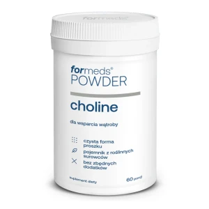Choline cholina witamina B4 proszek 60 porcji - ForMeds Powder