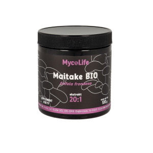Maitake BIO ekstrakt 20:1 proszek 100 g - MycoLife