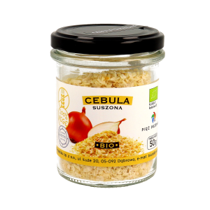 Cebula suszona BIO bezglutenowa 50 g - Pięć Przemian