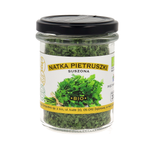 Natka pietruszki suszona BIO bezglutenowa 20 g - Pięć Przemian