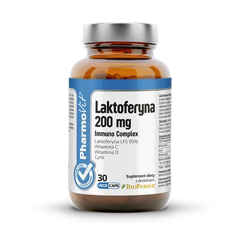 Laktoferyna 200 mg 30 kapsułek - PharmoVit