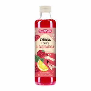 Syrop cytryna z maliną do saturatora 250 ml - Polska Róża
