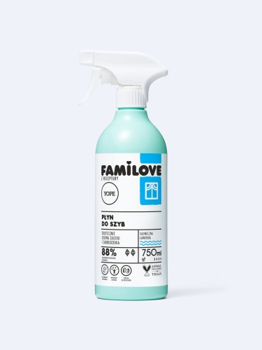 Płyn do szyb Słoneczna Lawenda 750 ml - Yope Familove