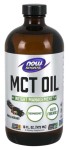 Olej MCT o smaku wanilii i orzecha 473 ml - Now Sports