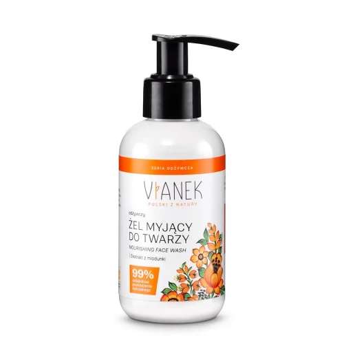 Odżywczy żel myjący do twarzy 150 ml - Vianek