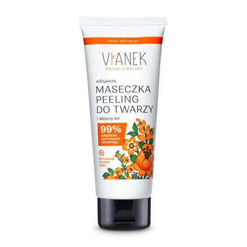 Odżywcza maseczka peeling do twarzy 75 ml - Vianek