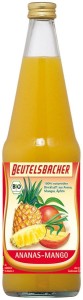 Sok jabłko ananas mango NFC BIO 700 ml - Beutelsbacher
