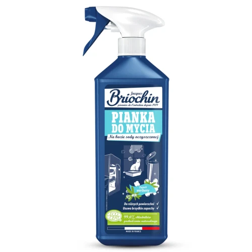 Pianka do mycia usuwająca zapachy werbenowa EKO 750 ml - Briochin