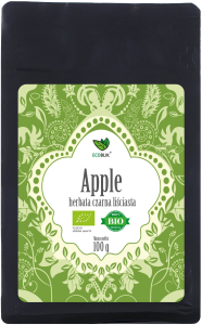 EcoBlik Herbata czarna Apple liściasta EKO 100 g - Aliness