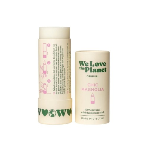 Dezodorant w sztyfcie Chic Magnolia certyfikowany bez aluminium 40 g - We Love The Planet