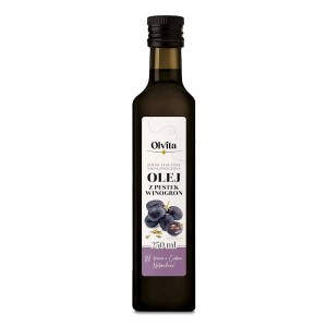 Olej z pestek winogron zimnotłoczony 250 ml - Olvita