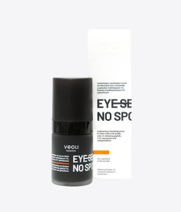 Rozjaśniająco-nawilżające serum na cienie pod oczy i na powieki z peptydem wybielającym 1%, kwasem traneksamowym 0,5% i glutationem Eye See No Spots 15 ml - Veoli Botanica