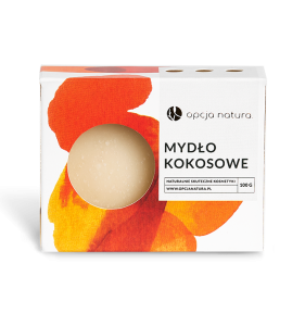 Mydło Kokosowe klasyka w naturalnej postaci 100 g - Opcja Natura