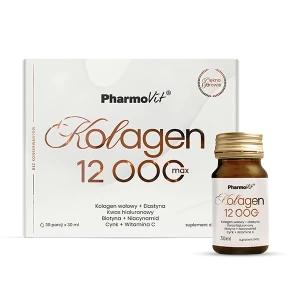 Kolagen 12 000 Max shoty 30 szt x 30 ml - PharmoVit