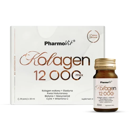 Kolagen 12 000 Max 30 szt x 30 ml - PharmoVit