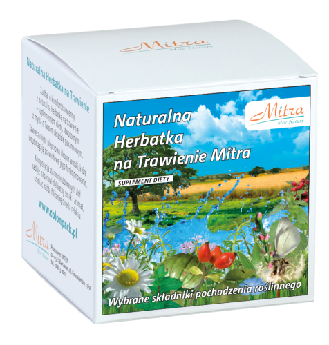 Naturalna herbatka Na Trawienie fix (30 x 2 g) - Mitra