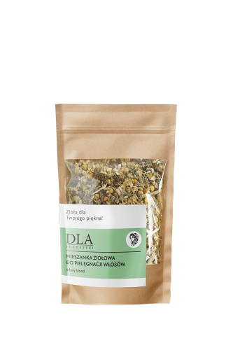 Mieszanka ziołowa do pielęgnacji włosów blond 35 g - Kosmetyki DLA