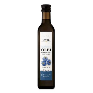 Olej z czarnuszki egipskiej zimnotłoczony 500 ml - Olvita