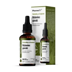 Różeniec Górski ekstrakty w kroplach 30 ml - PharmoVit 