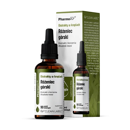 Różeniec Górski ekstrakty w kroplach 30 ml - PharmoVit