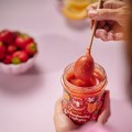 Miód z truskawką i cytryną 430 g - Pasieki Rodziny Sadowskich