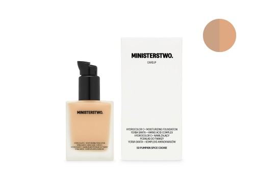 Nawilżający podkład do twarzy No 50 Pumpkin Spice Cookie 30 ml - Ministerstwo.