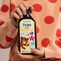 Tran Kids o smaku bananowym w postaci oleju 250 ml - Pasieki Rodziny Sadowskich